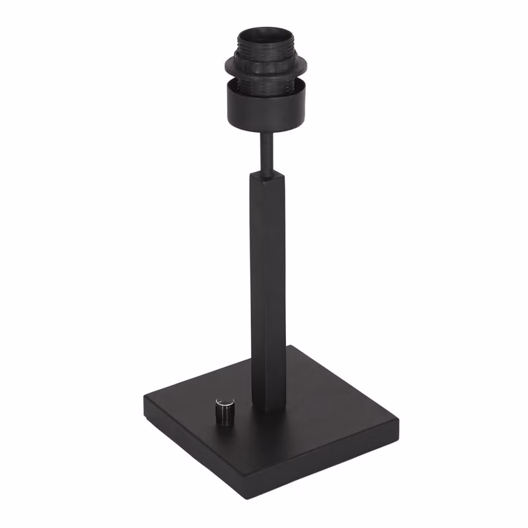 Lampada da tavolo - nero - Stang - plastica metallo - lampada da comodino - E27 - 3084ZW - Steinhauer