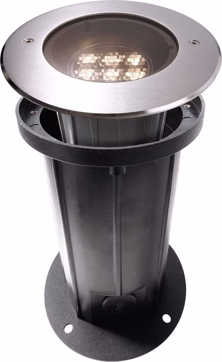 Deko-Light 730267 Soft Flex 7 lampada da incasso a pavimento, argento