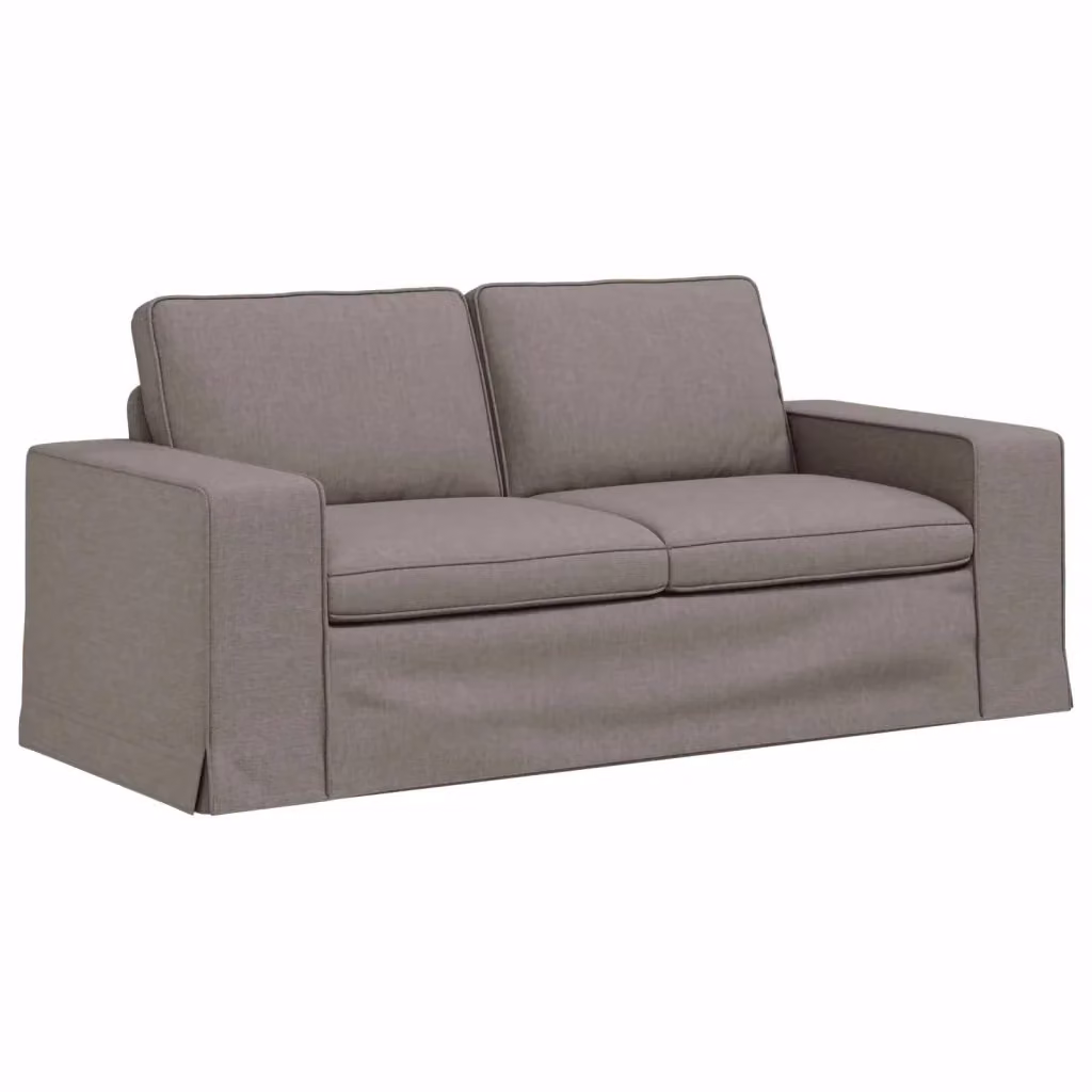 Divano moderno Talpa vidaXL in tessuto con coperture rimovibili, L: 182 cm, P: 80 cm, H: 82 cm – 2
