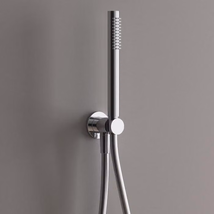 Set doccia Kronenbach SUPRA con soffione a pioggia e raccordo a muro