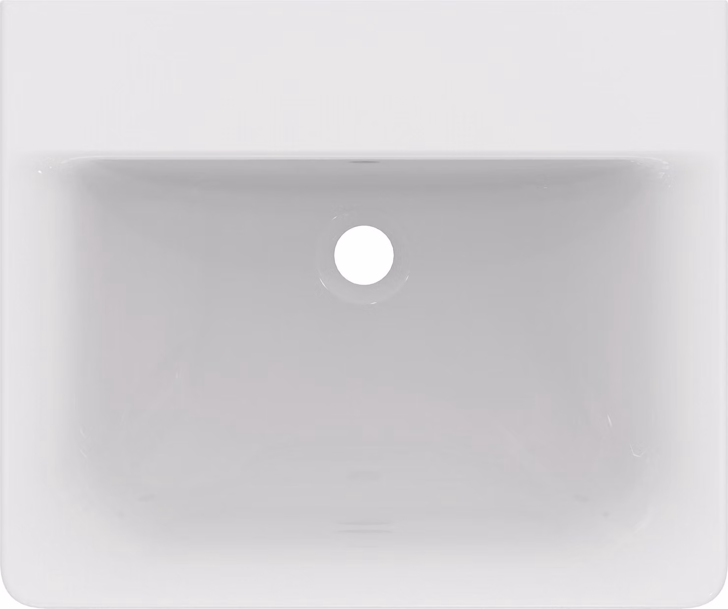 Ideal Standard Connect lavabo, sans trou pour robinet, avec trop-plein, 550x460x175mm, E8111MA, E8111MA