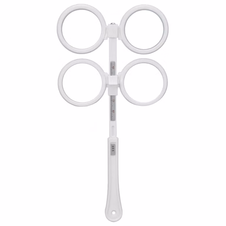 Pinna ottica, pinna ottica regolabile, pinna ottica in plastica, pinza per optometria, strumento per optometria, pinza per optometria, strumento per optometria