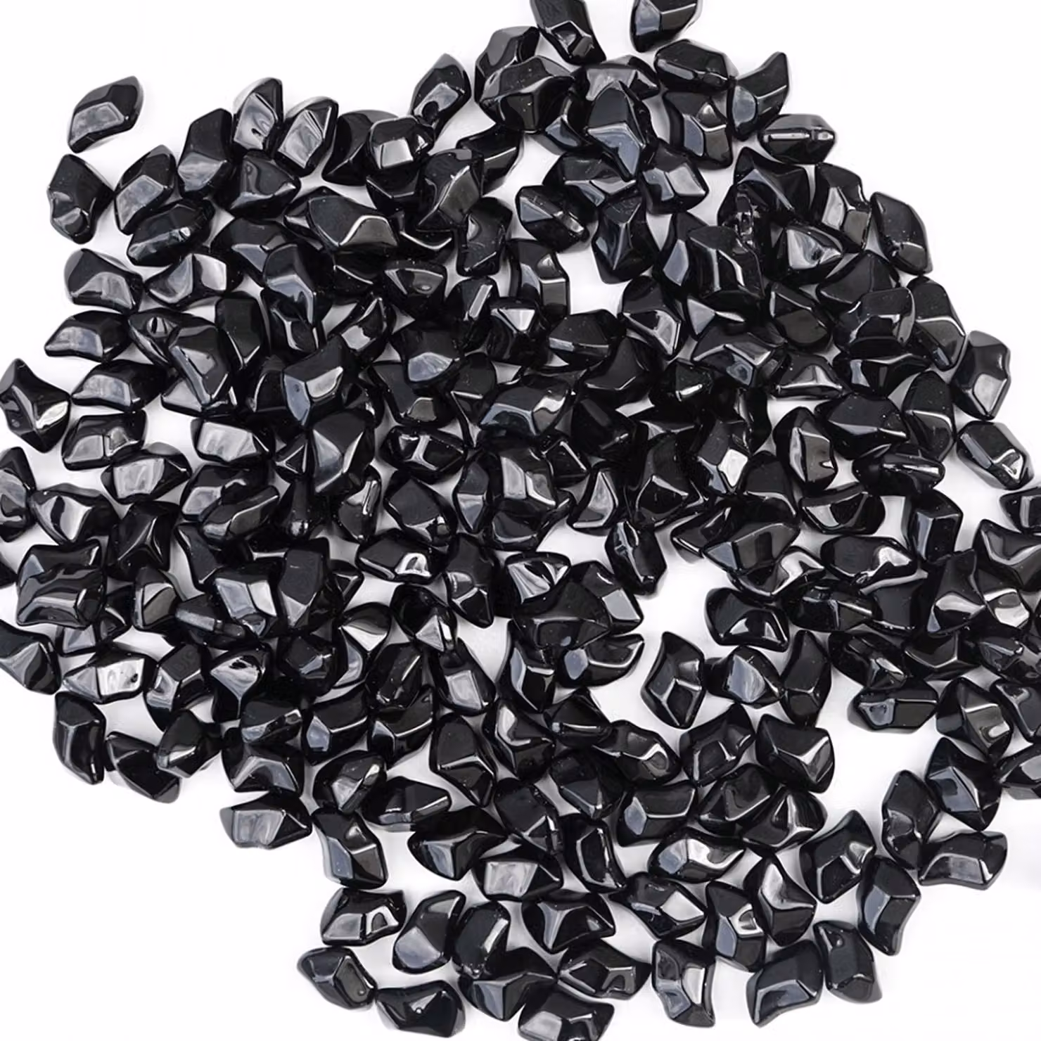 Pietre decorative FIRE GLASS - cristallo nero