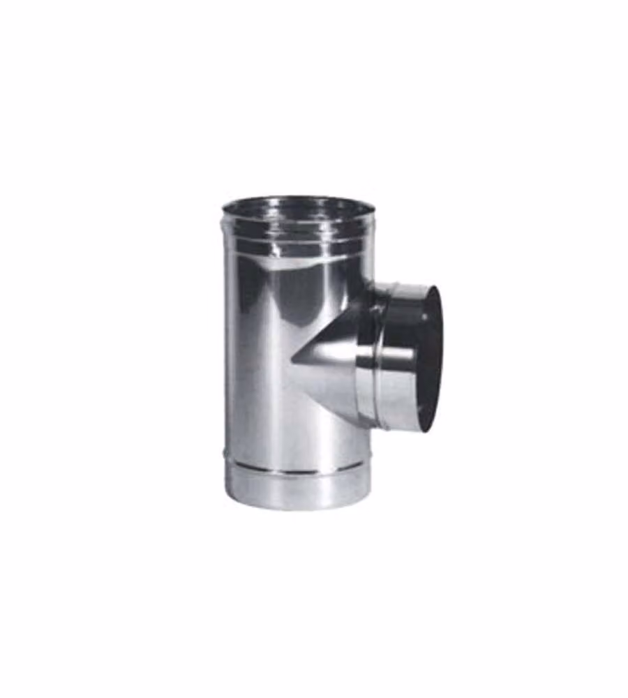 Gomito T Inox 18 Laterale M Maral