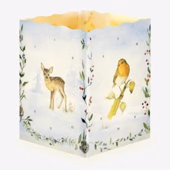 Calendario dell'Avvento \Animali in inverno"