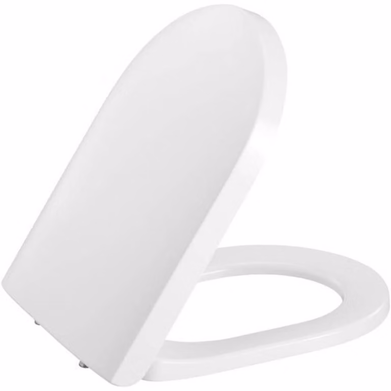 Sedile per WC T Soft D con rivestimento Bianco