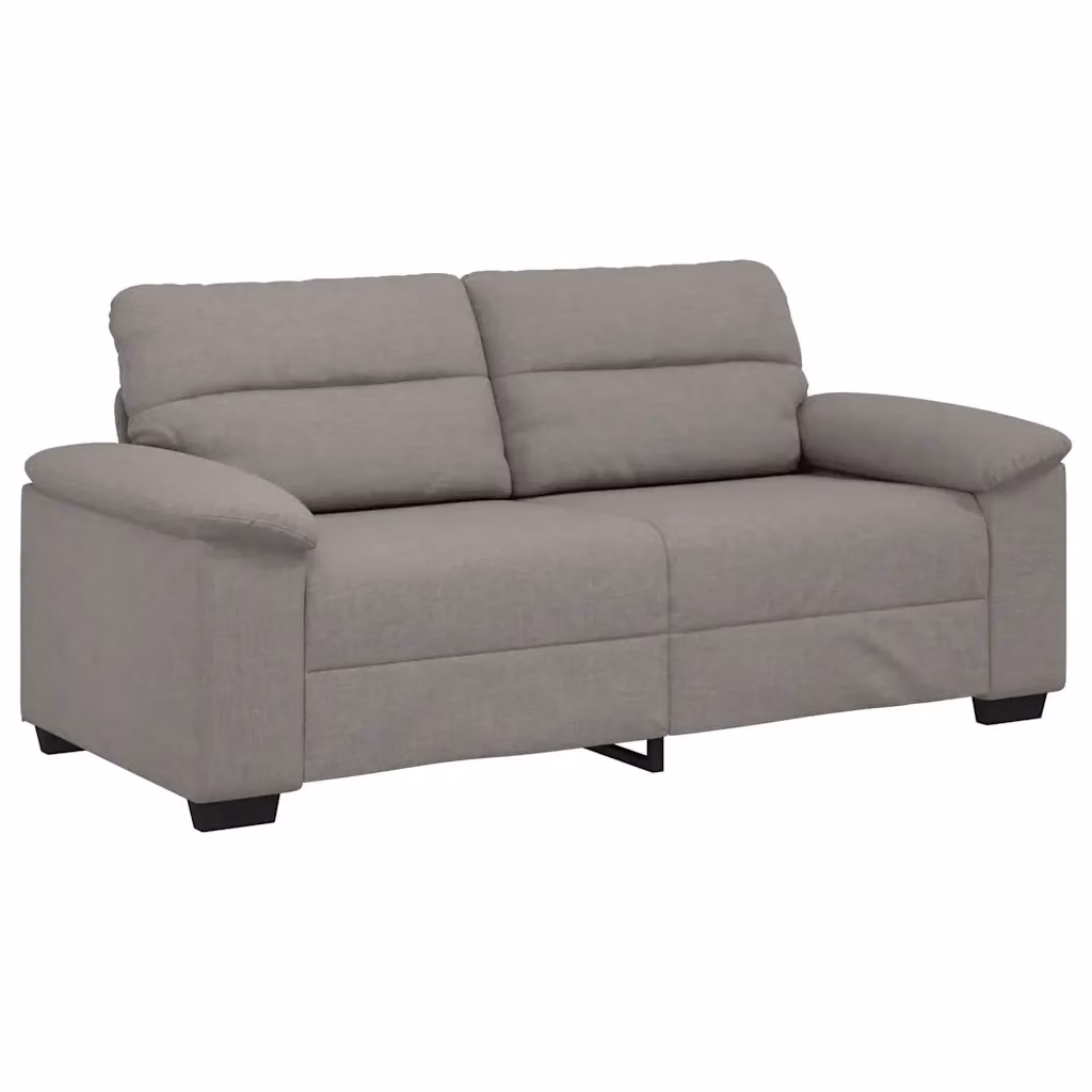 Divano a 2 posti moderno vidaXL in tessuto beige o grigio L: 180 cm, P: 81 cm, H: 84 cm – 2