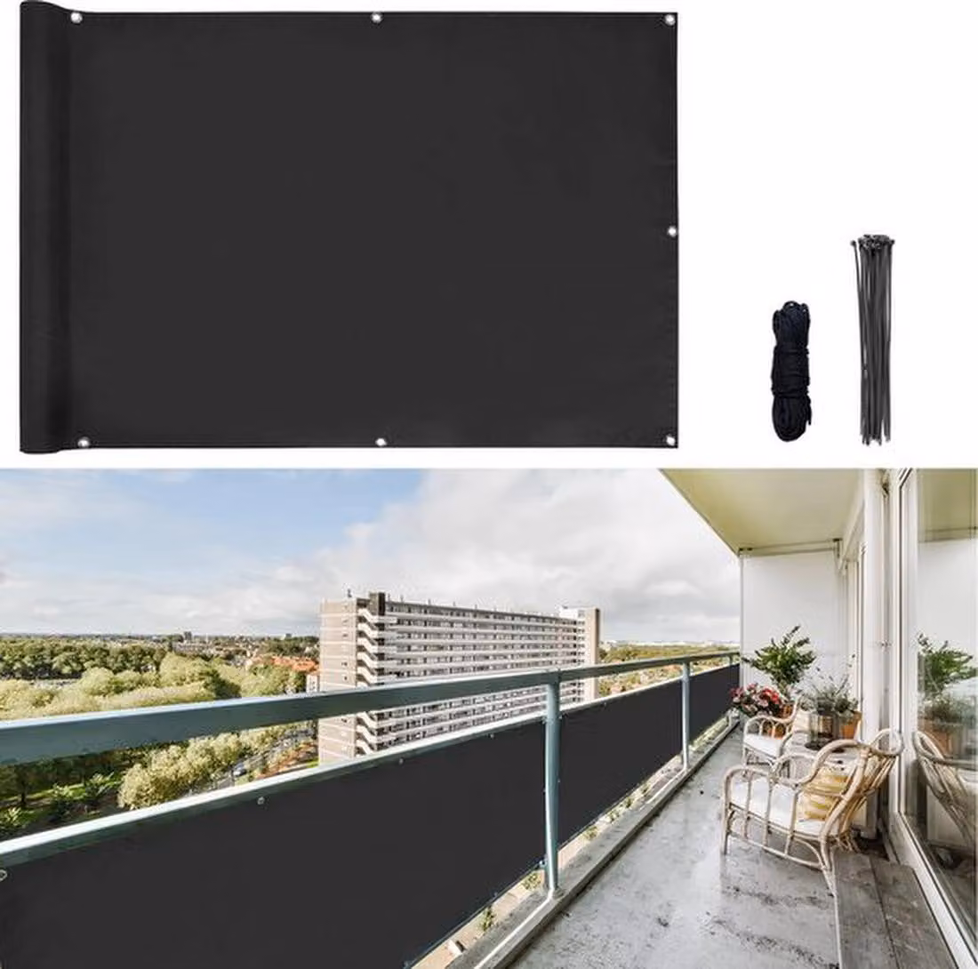 Azomor: schermo opaco per balconi, per garantire privacy e protezione dalle intemperie in terrazza