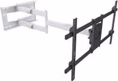 Supporto monitor TV parete ( 40 Kg ) VESA 800 x 400 Staffa da parete multisnodo Black e White 6874