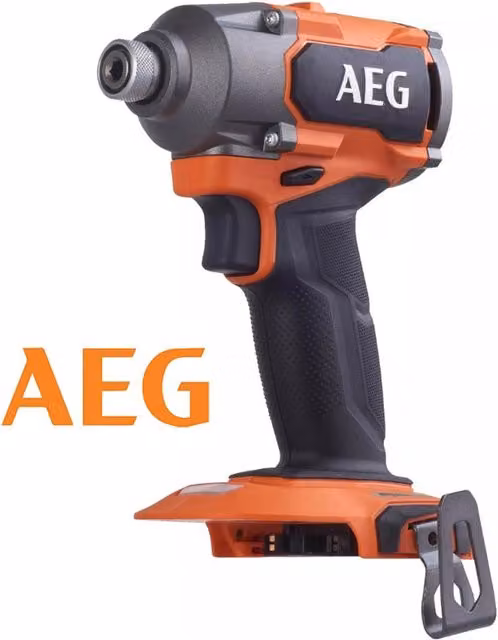 Avvitatore ad impulsi AEG BSS 18C3B3-0 Brushless a batteria con attacco esagonale 1/4, arancione – 1