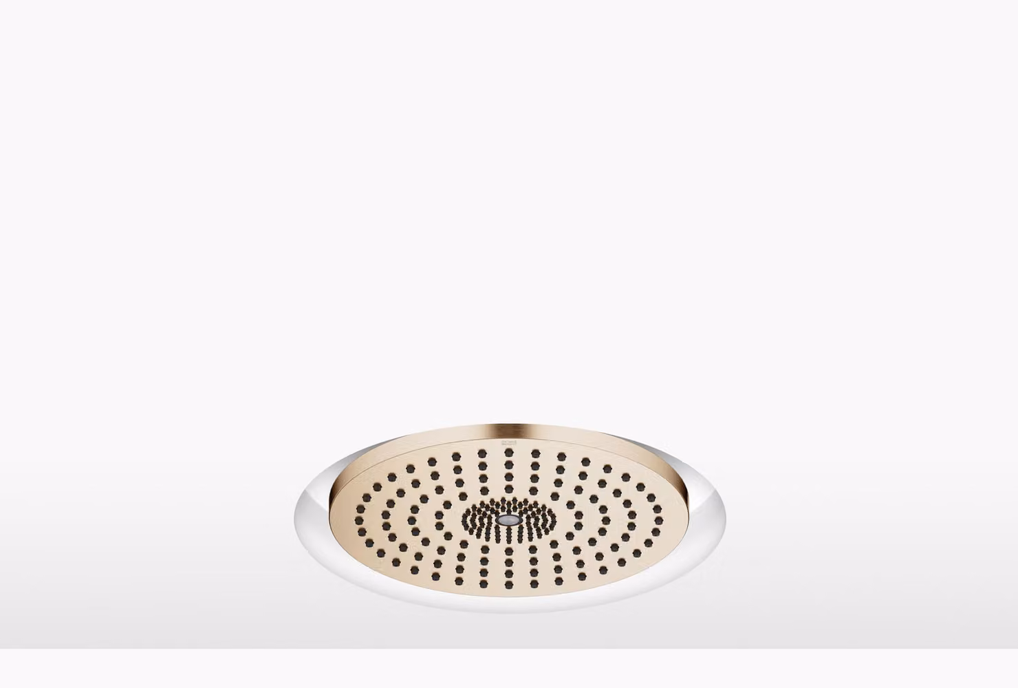 Douche de pluie Dornbracht pour montage au plafond, ronde, éclairage LED, 28034970-27, 28034970-27