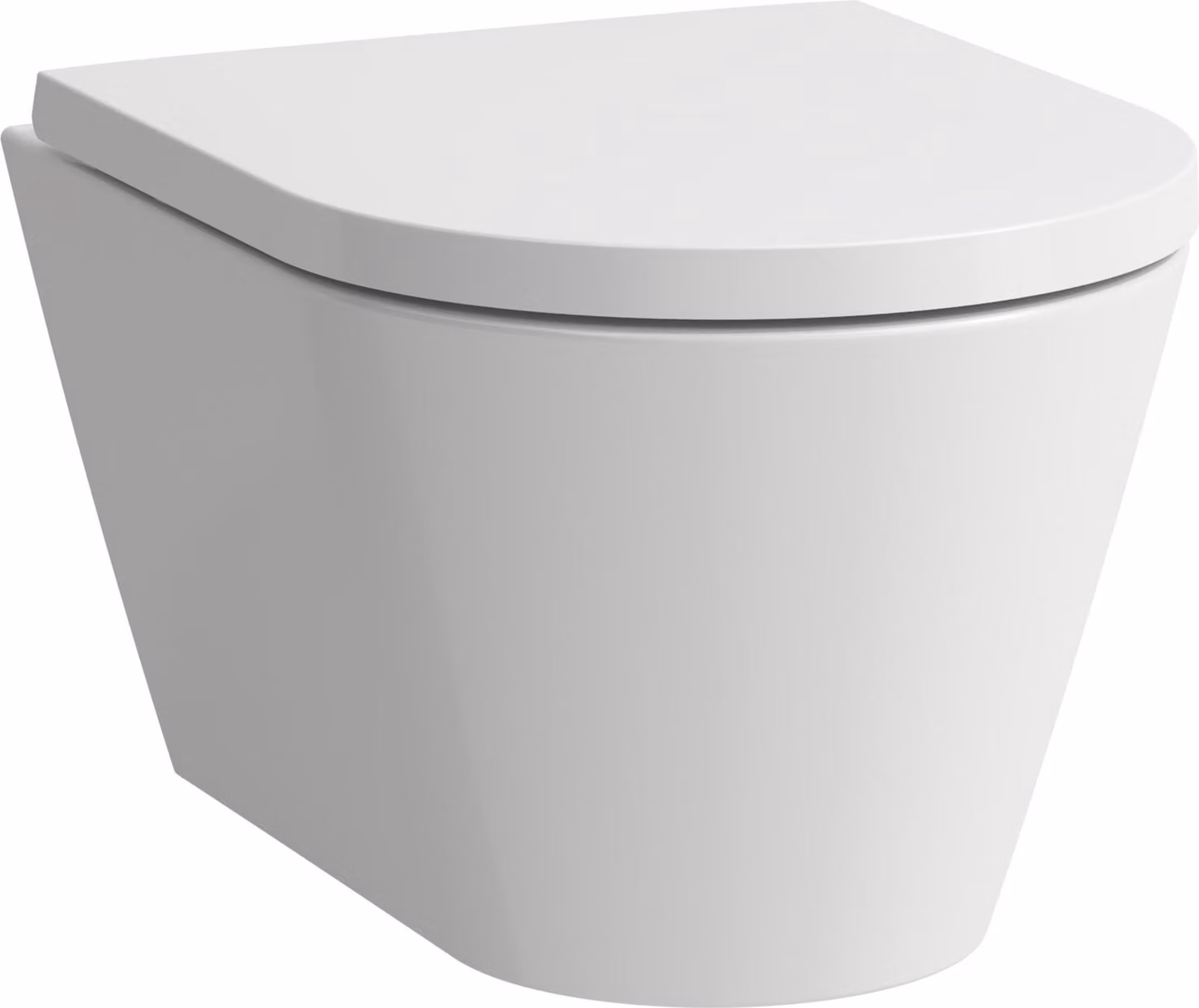 LAUFEN Kartell WC suspendu COMPACT, rinçage profond, sans rebord, 490x370x285mm, H8203330000001, H8203330000001