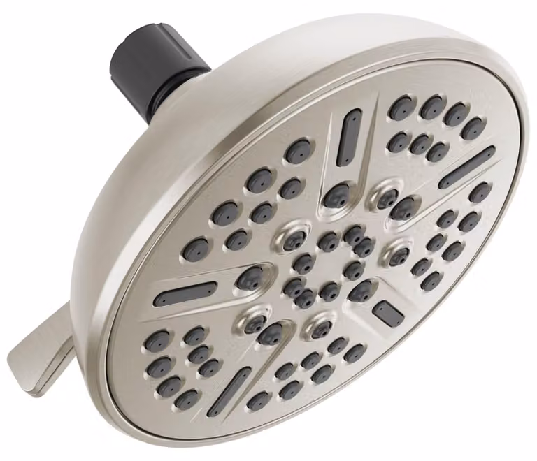 DELTA 75898SN, soffione universale per doccia, finitura satinata