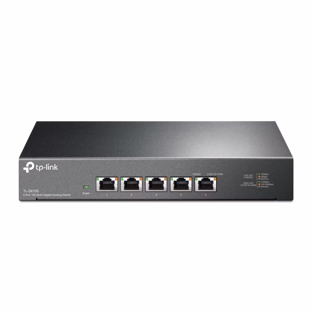 Switch di rete non gestito TP-Link TL-SX105 10G Ethernet Nero – 2