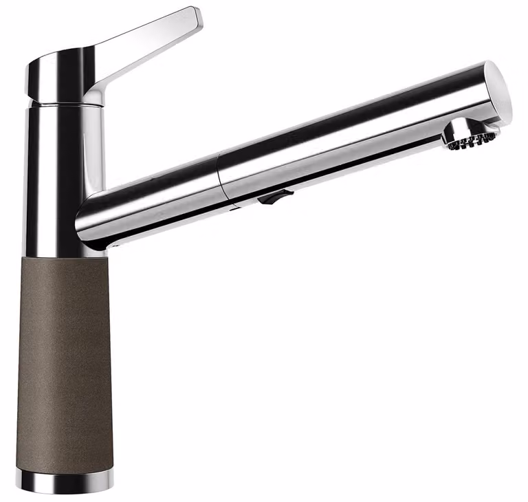 Miscelatore SCHOCK SC-510 in bronzo con bocca estraibile / CRISTADUR