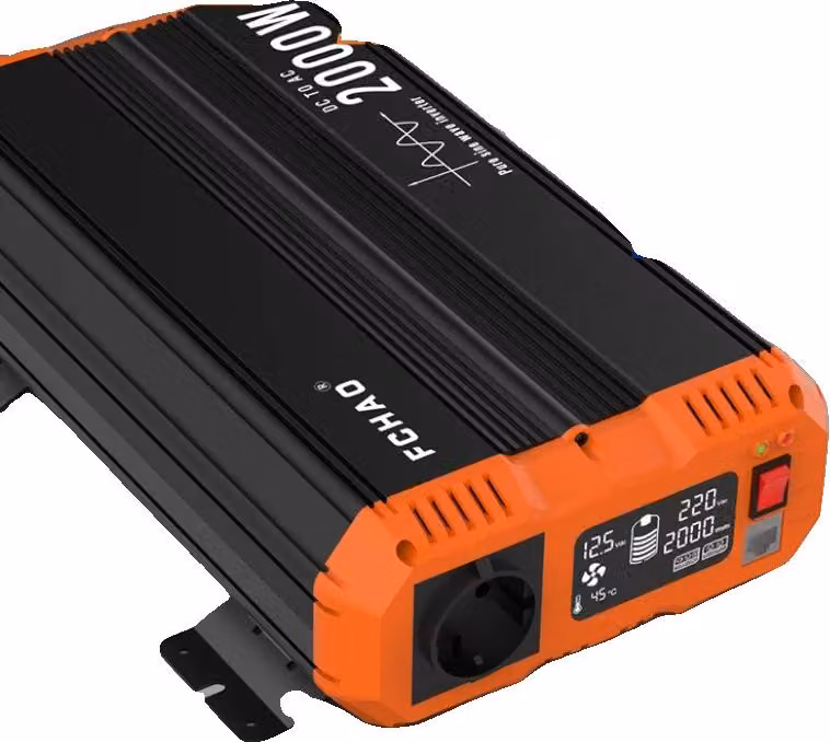 Inverter a onda sinusoidale pura, alta efficienza, 2000W -12V