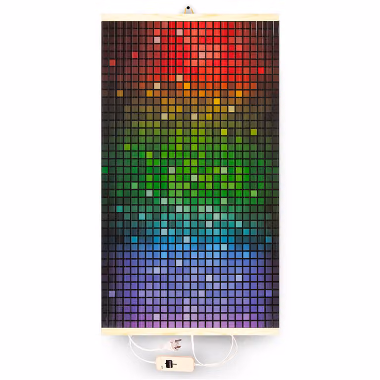 Riscaldamento a infrarossi termostato immagine riscaldatore pannello di riscaldamento a infrarossi radiatore 430W riscaldatore elettrico con motivo a mosaico
