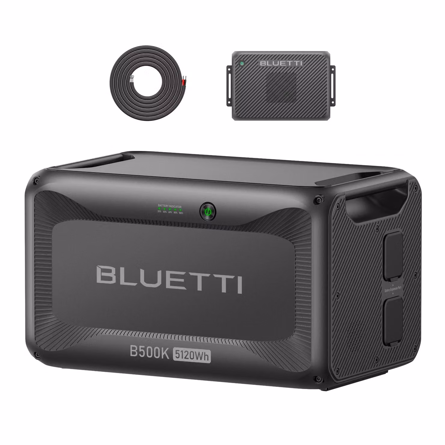 Batteria BLUETTI B500K compatibile con il caricabatterie APEX300+, sistema di alimentazione a doppia energia per camper e viaggi lunghi
