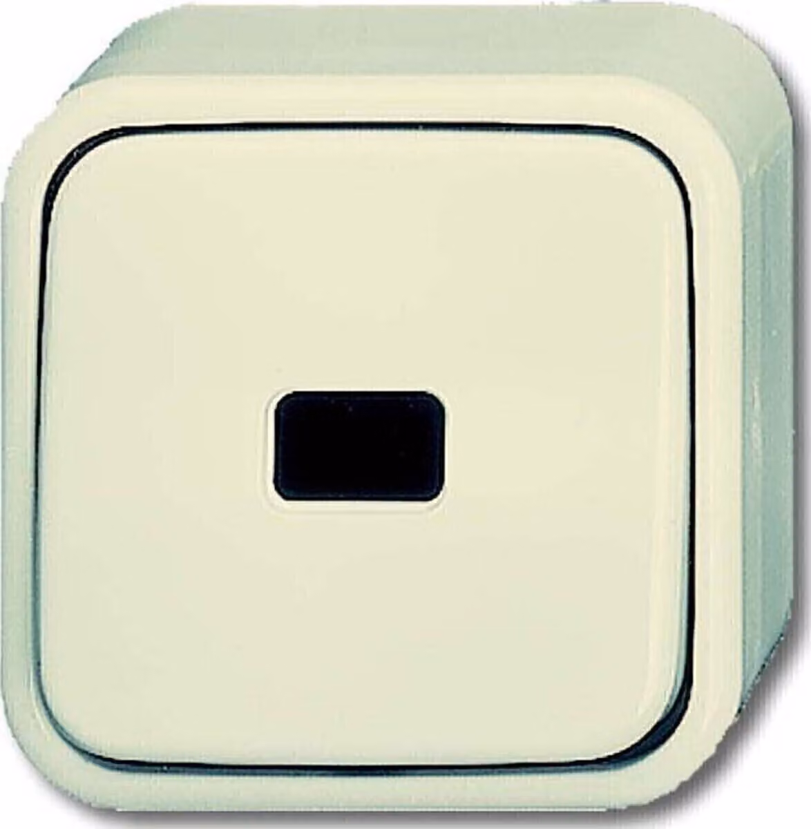 Busch-Jaeger Pulsante a bilanciere, 1 polo, contatto NA 1442-0-0201 (pulsante), con terminale N