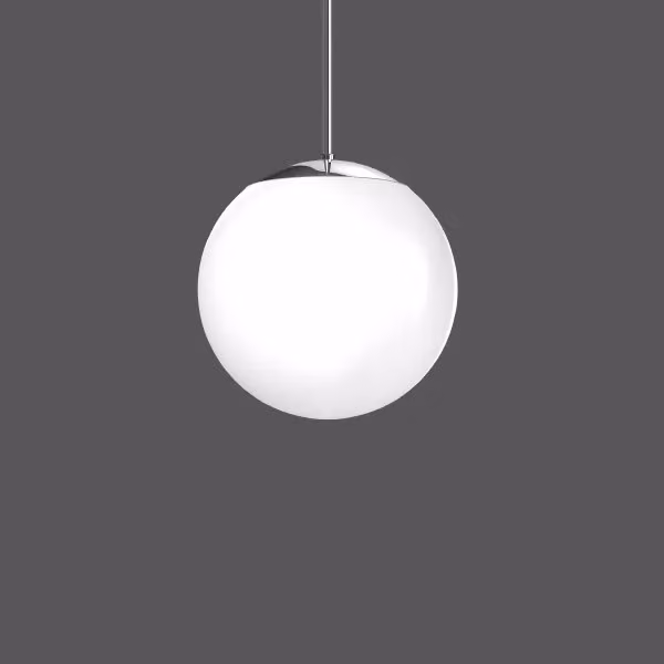 RZB Basic Ball, LED, 3000 K, 8550 lm, IP40, bianco