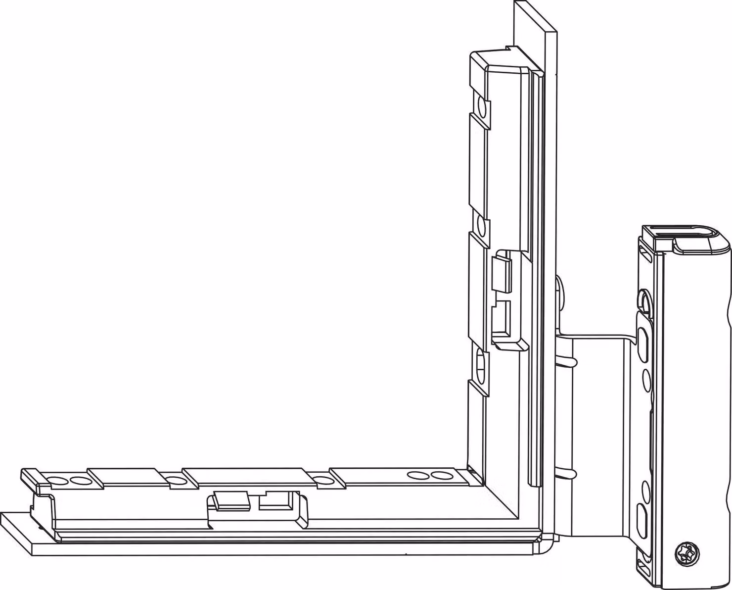 Cerniera angolare Maco DT130 con ÜV e supporto cerniera angolare premontato 12/20-13