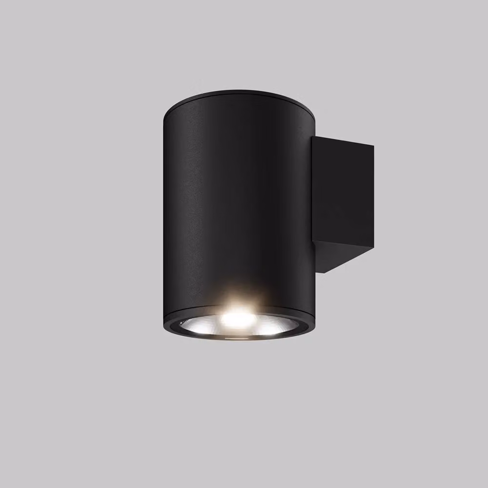 Applique da esterno Maytoni Shim LED 5W 3000K IP65 in metallo nero per giardino e terrazza – 2