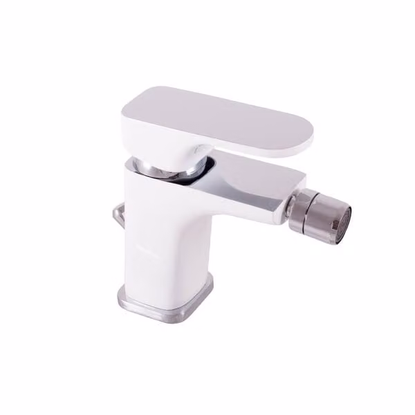 Rubinetto per bidet Slezák-RAV Slezák RAV Yukon YU145KCB Colore: cromo/bianco, Dimensioni: 1/2''