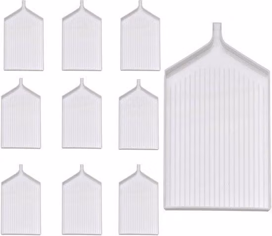 Accessori per pittura con diamanti, set da 10 pezzi, vassoio in plastica, organizer fai da te 5D, strumenti