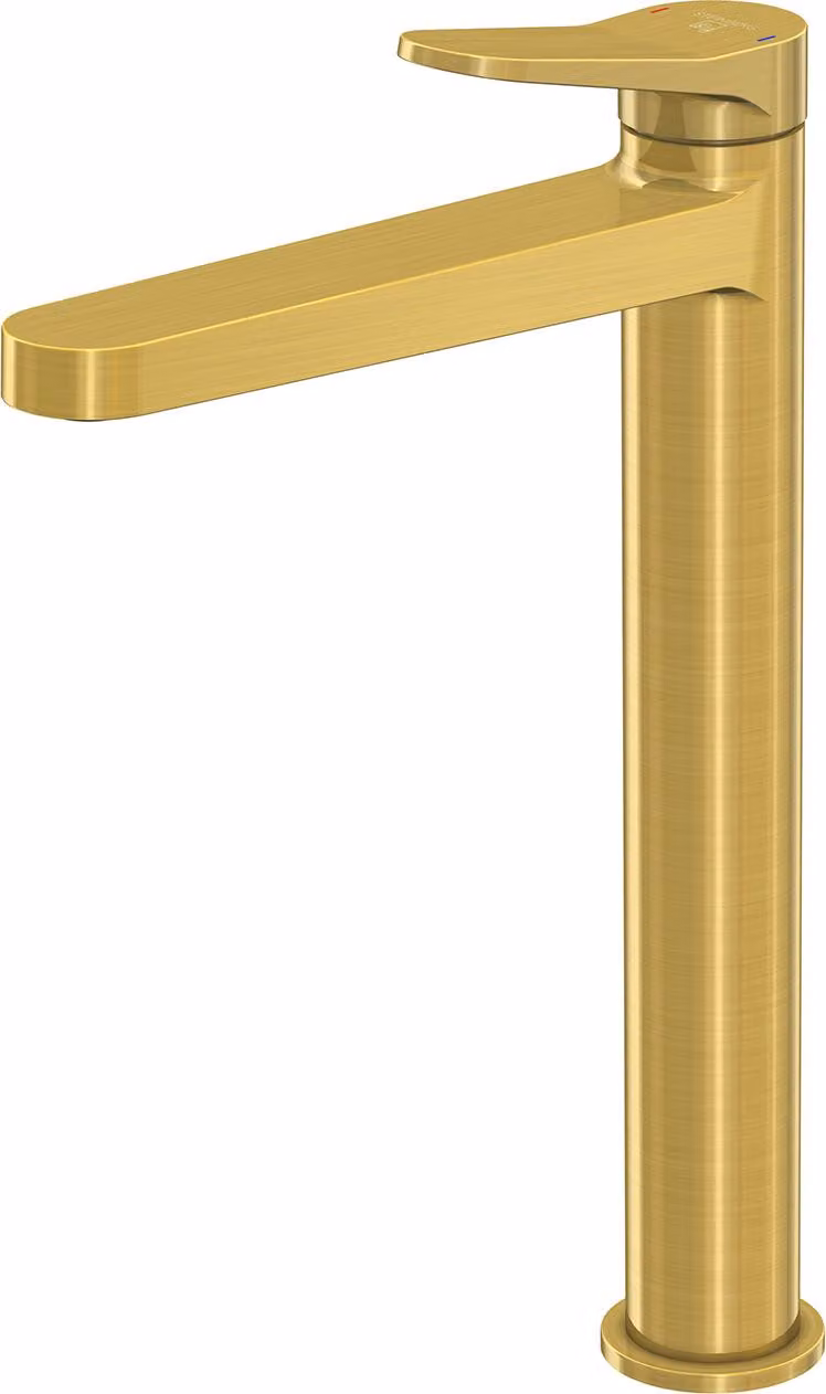 Steinberg Série 340 Mitigeur de lavabo, saillie 168mm, sans garniture découlement, 3401700BG, 3401700BG