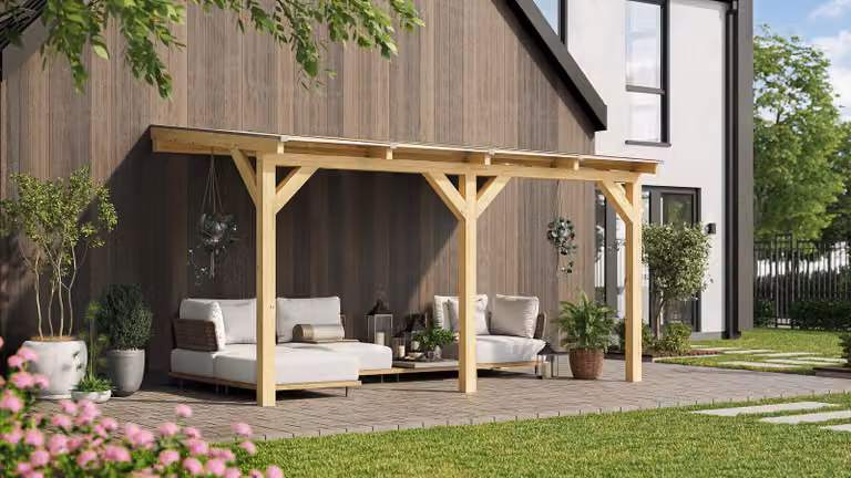 Copertura per terrazza 672 D x P x A 275 x 434 x 208