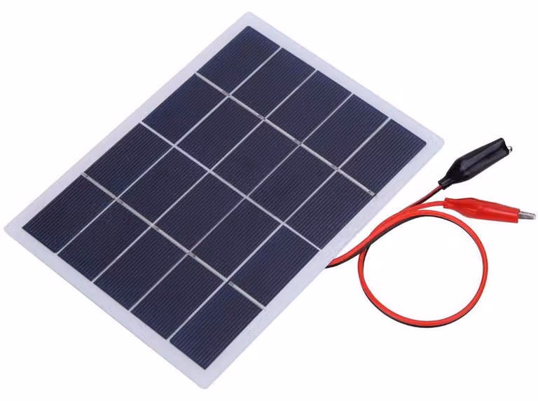 Mini pannello solare, 3W, 5V, kit portatile in silicio policristallino