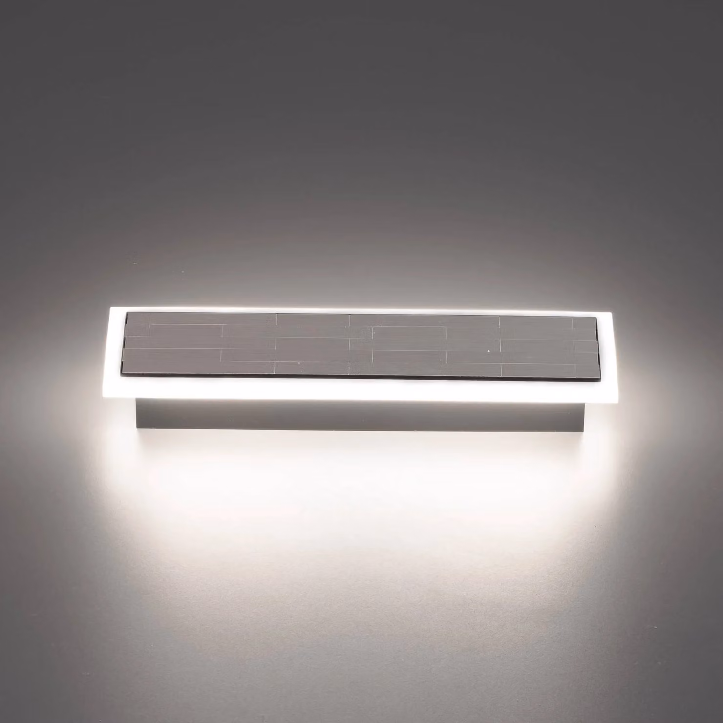 FISCHER & HONSEL Applique da parete a LED Aluro, dimmerabile, Alluminio / Grigio / Zincato, Soggiorno / Sala da pranzo, Metallo, Moderno, Applique a LED