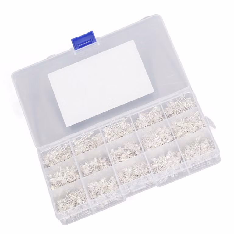Diodo luminoso a LED, diodi luminosi a LED, diodi luminosi chiari a LED, assortimento di luci a diodi LED, kit di diodi luminosi a LED, kit di diodi luminosi a LED