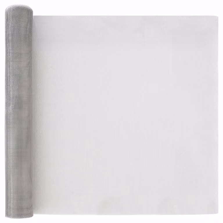 Maison Exclusive - Rete metallica, 60 x 500 cm, 18 maglie, acciaio inossidabile 304, colore argento