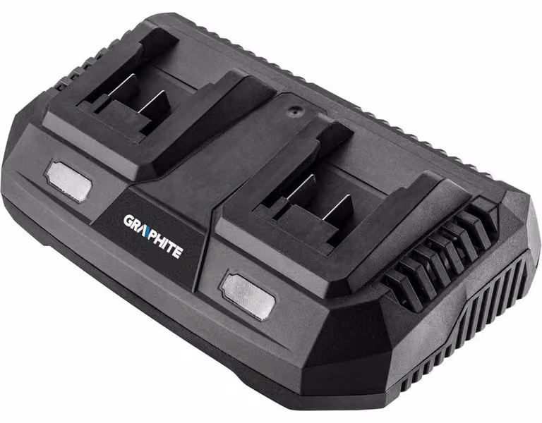 Caricabatterie doppio GRAPHITE per batterie Energy+