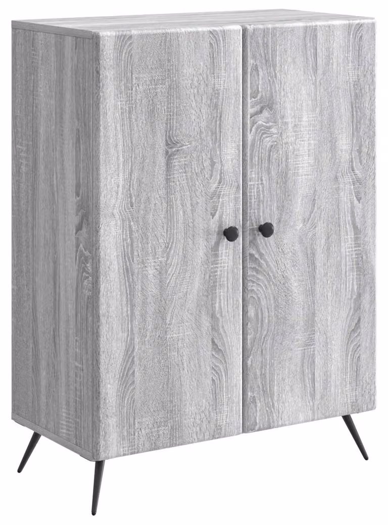 Credenza Grigio Sonoma 66 x 34,5 x 90 cm Legno ingegnerizzato