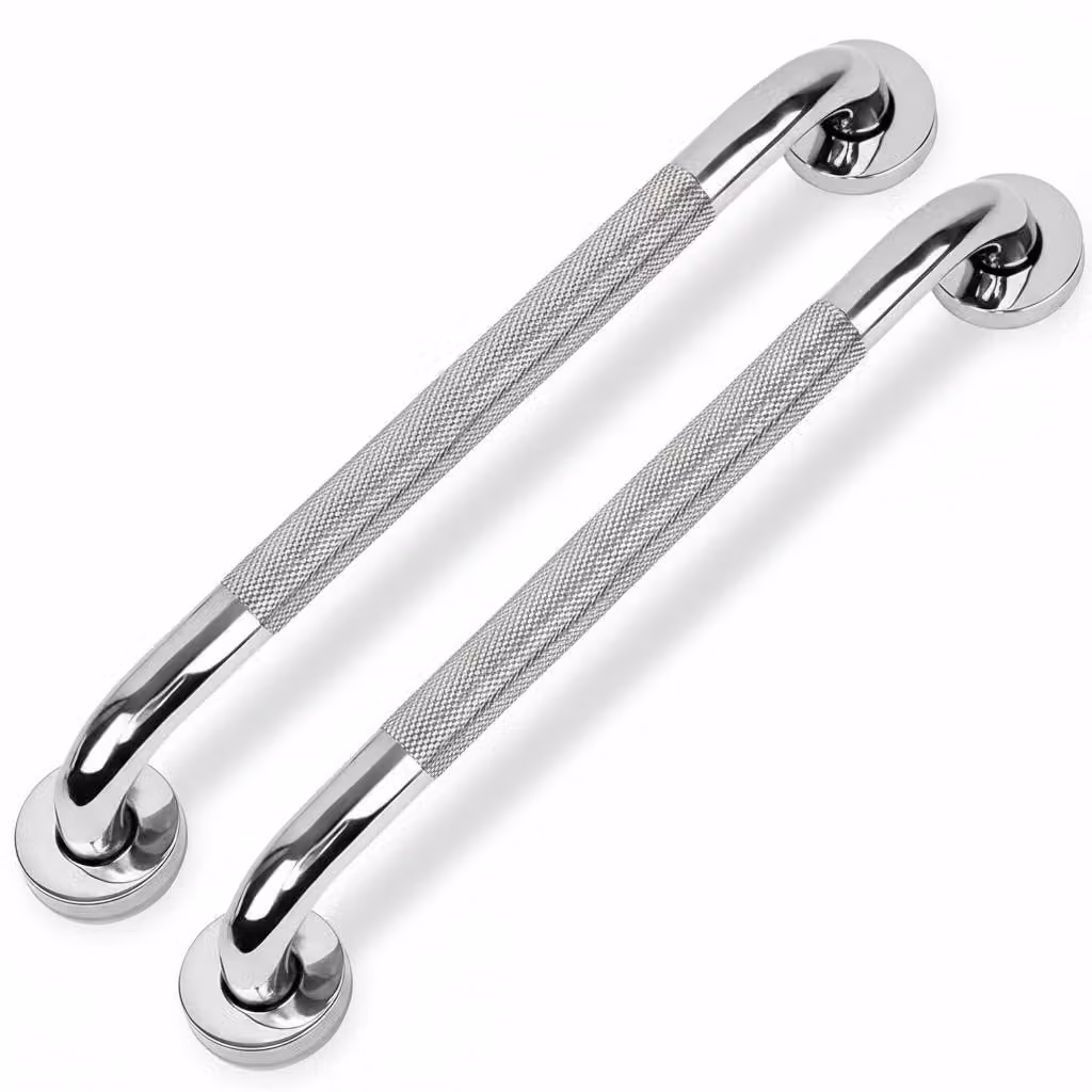 InAndOutdoorMatch - Supporto per doccia - 40 cm - Acciaio inossidabile 304 - Antiscivolo