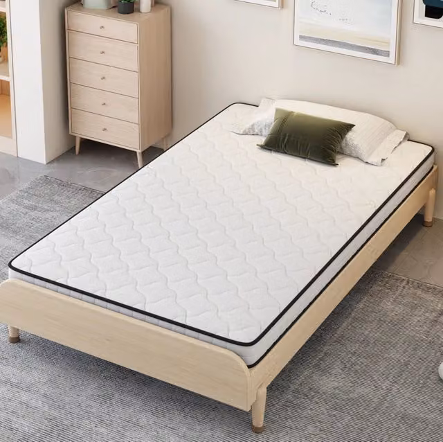 Materasso a molle Bonell MODFU bianco L/P/H: 90 x 190 x 10 cm