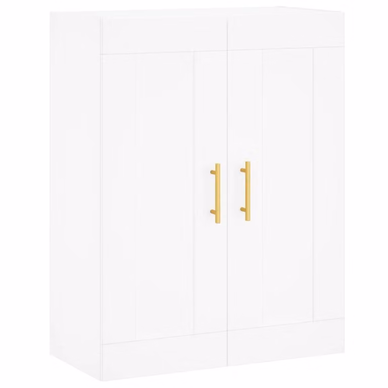 Mobile a Parete Bianco 69,5x34,90 cm in Legno Multistrato