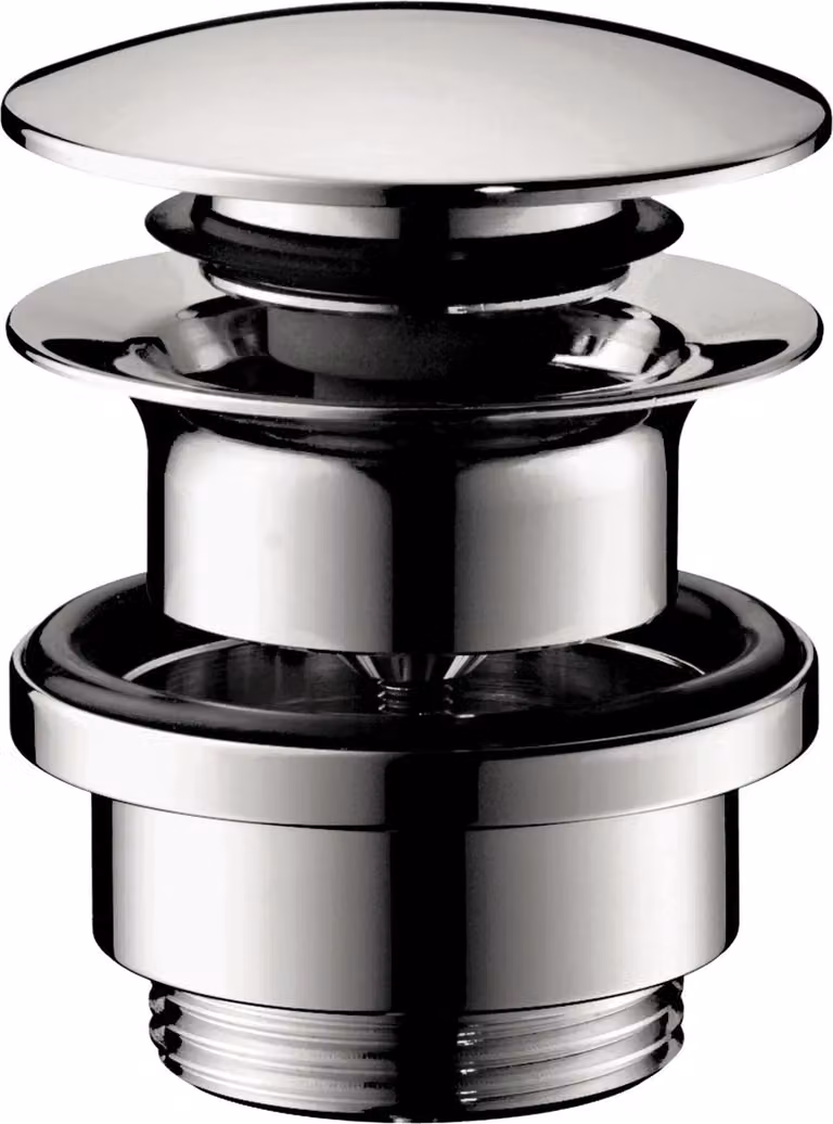 Set di scarico hansgrohe Push-Open cromato, 1 pz.