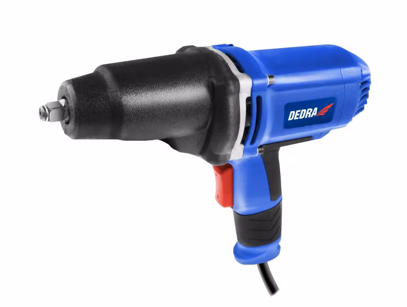 Dedra Ded7973 Avvitatore Elettrico A Impulsi 950W, 1/2&Quot; Coppia 450Nm, Bussole 17, 19, 21, 22Mm, Custodia Per Il Trasporto