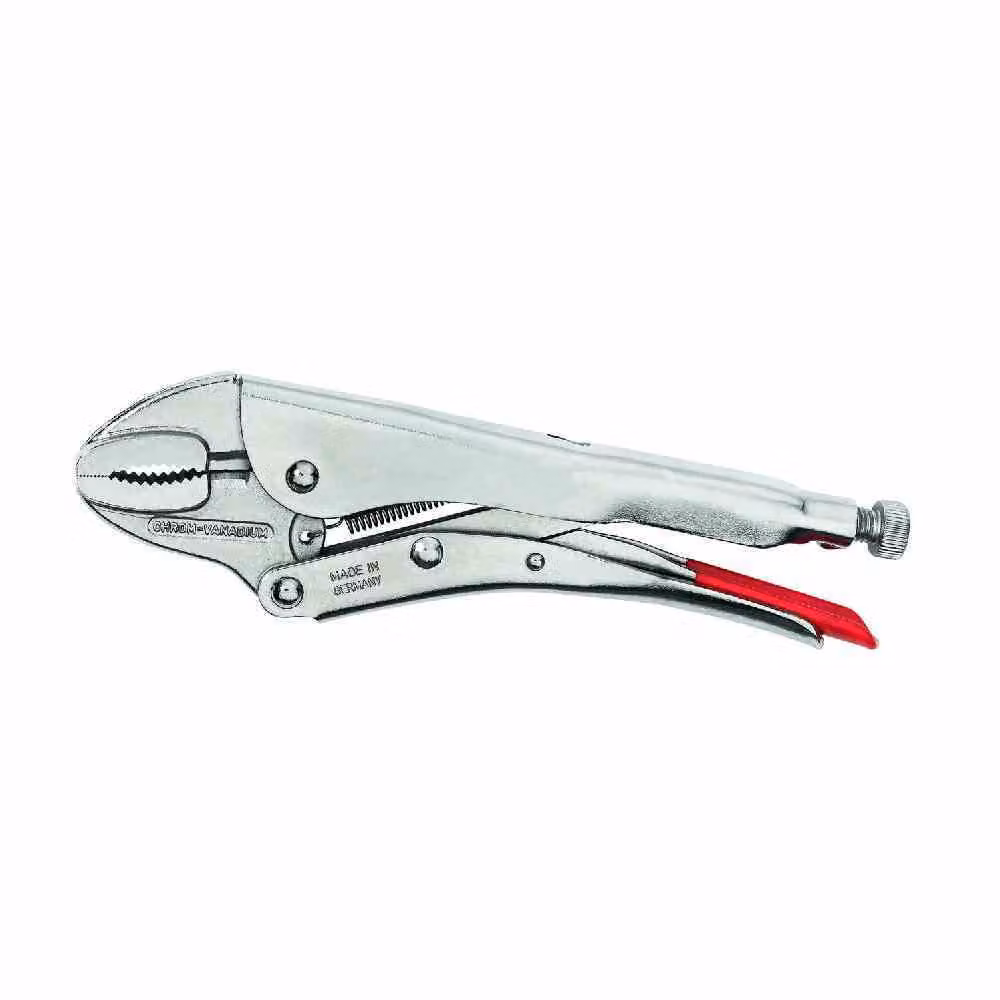 IRONSIDE 128012 Pinza per impugnatura CV in acciaio 250 mm nichelato, 0-45 mm