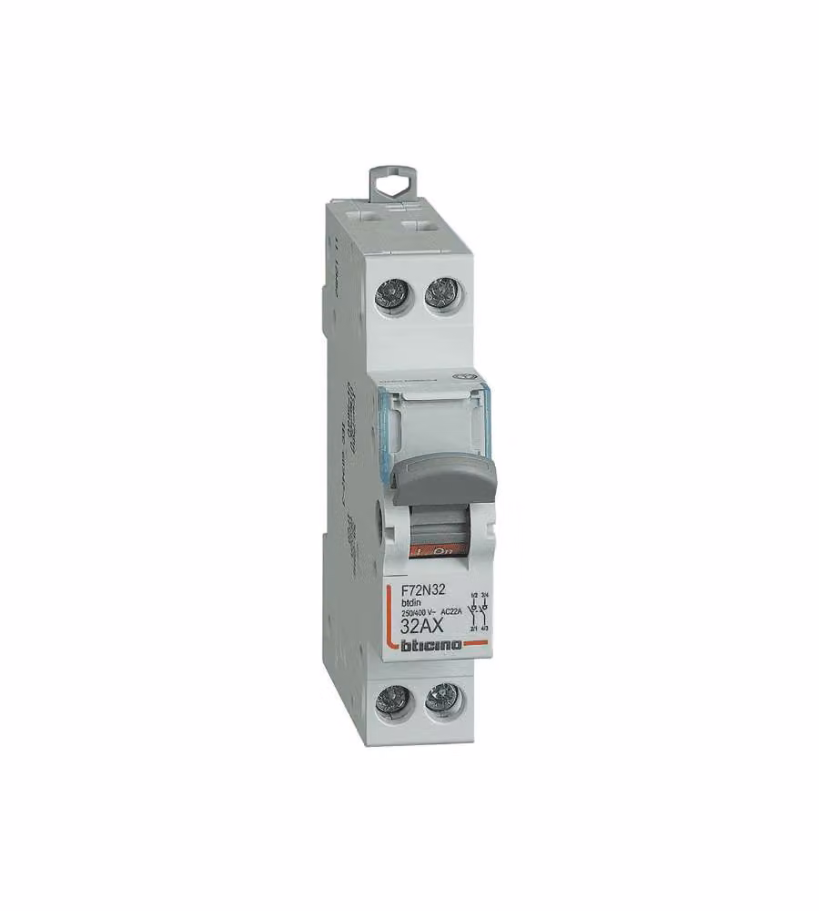 Bticino Sezionatore 32A 2P 1 Modulo Compatto 230-400V Elettrico
