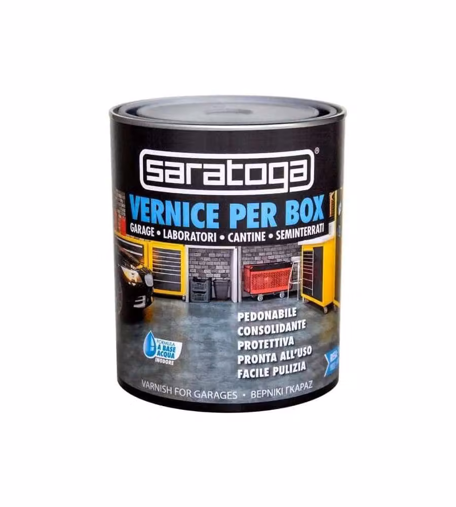 Vernice per box trasparente 750 ml Saratoga