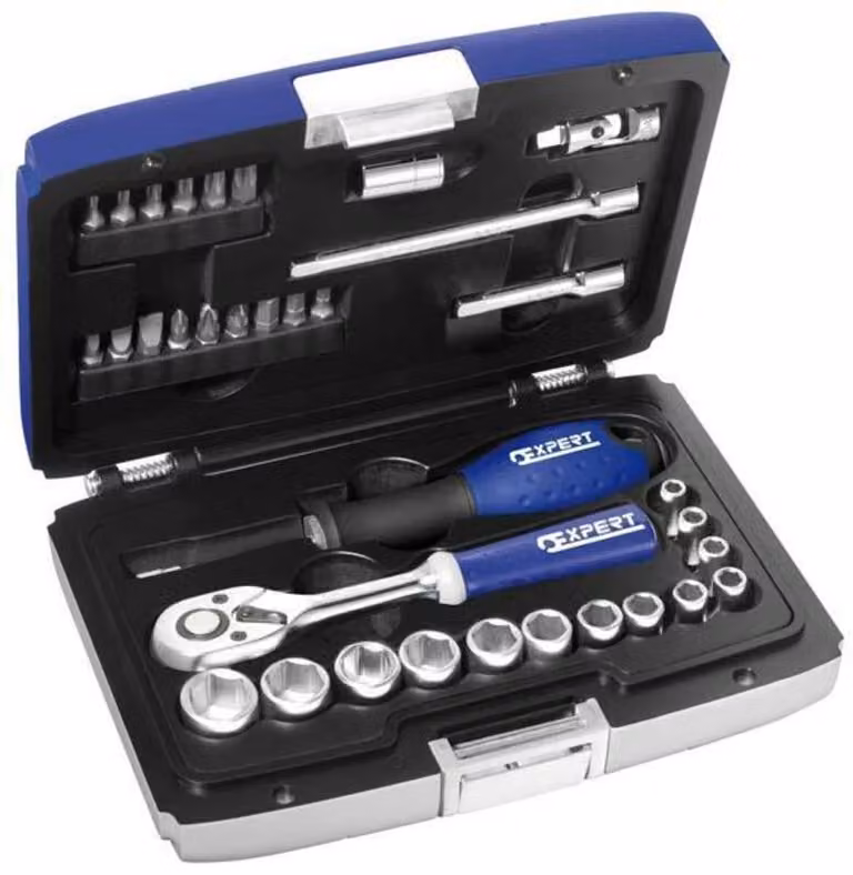 Prese e cricchetto Expert 1/4''