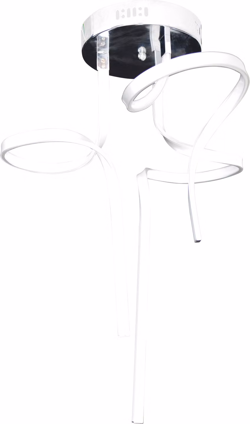 Plafoniera Näve LED; colore: argento, 1186859