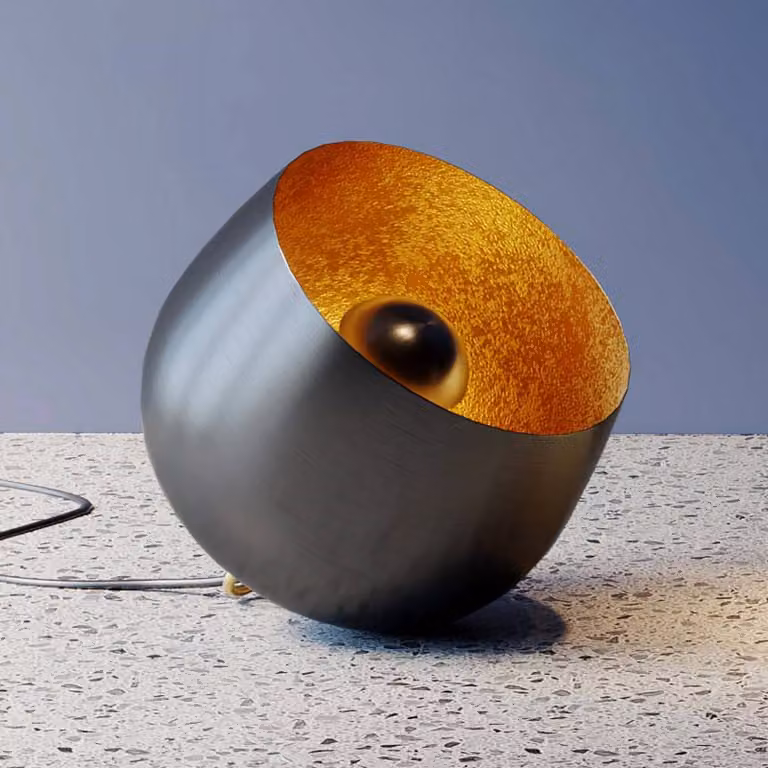 KARE Lampada da terra di design Apollon, Nero, Soggiorno / Sala da pranzo, Metallo, Design, Lampada da terra