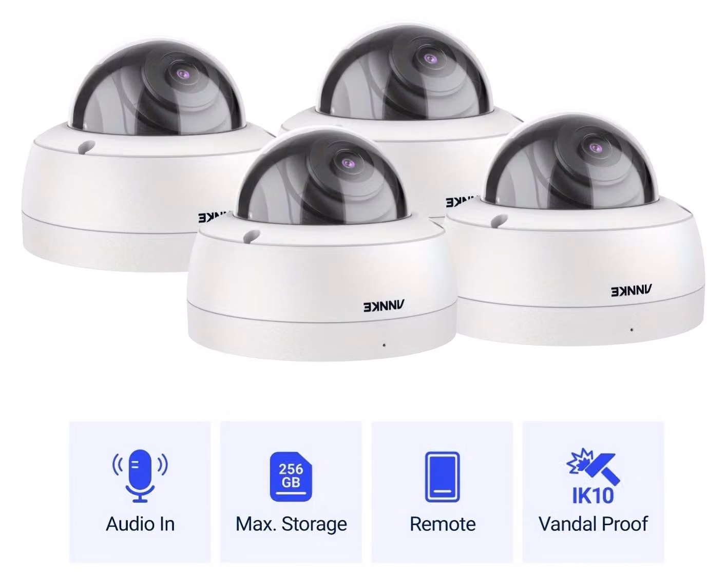Telecamera di sicurezza Dome - Telecamera IP - Telecamera di videosorveglianza - Telecamera di sicurezza - Telecamera di sorveglianza