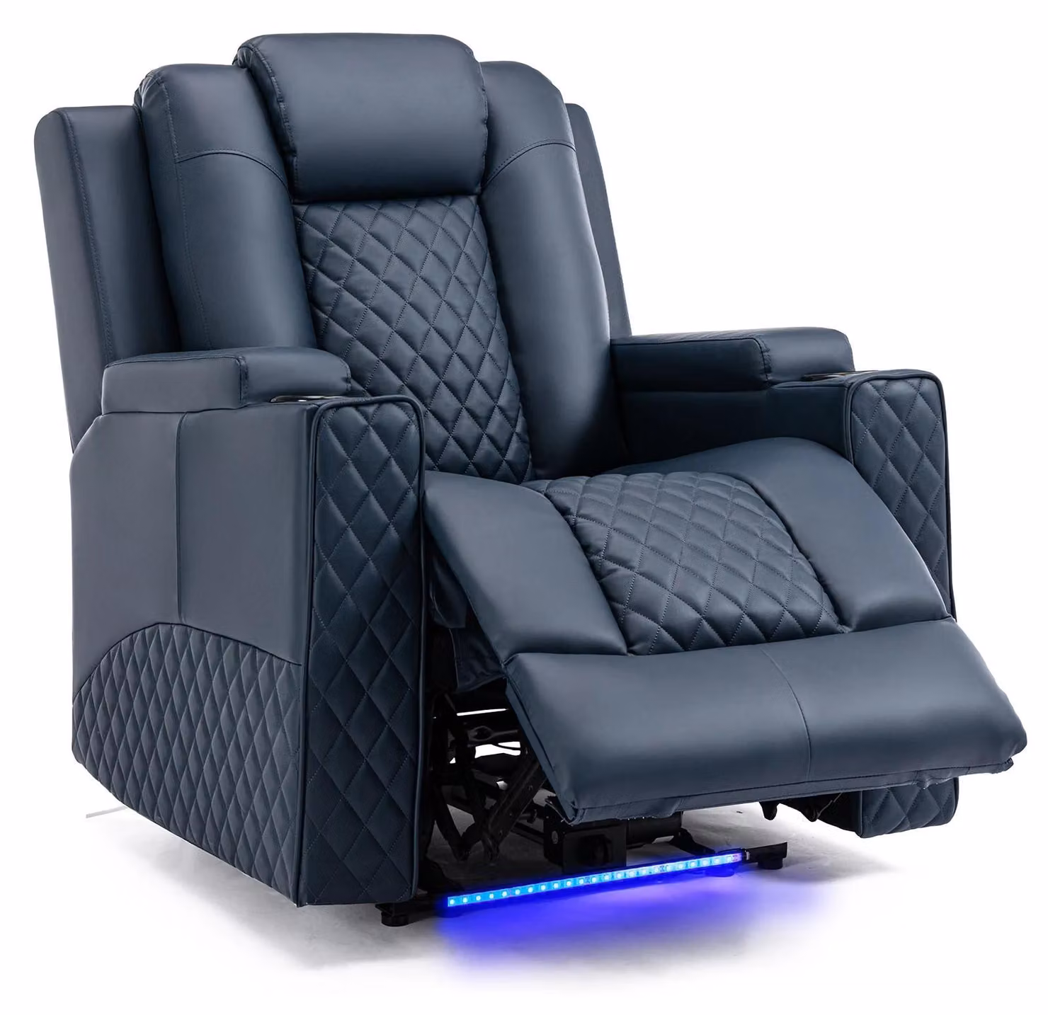 Poltrone reclinabili elettriche - Poltrone massaggianti - Poltrone relax - con funzione massaggio - e illuminazione a LED - Poltrone TV regolabili