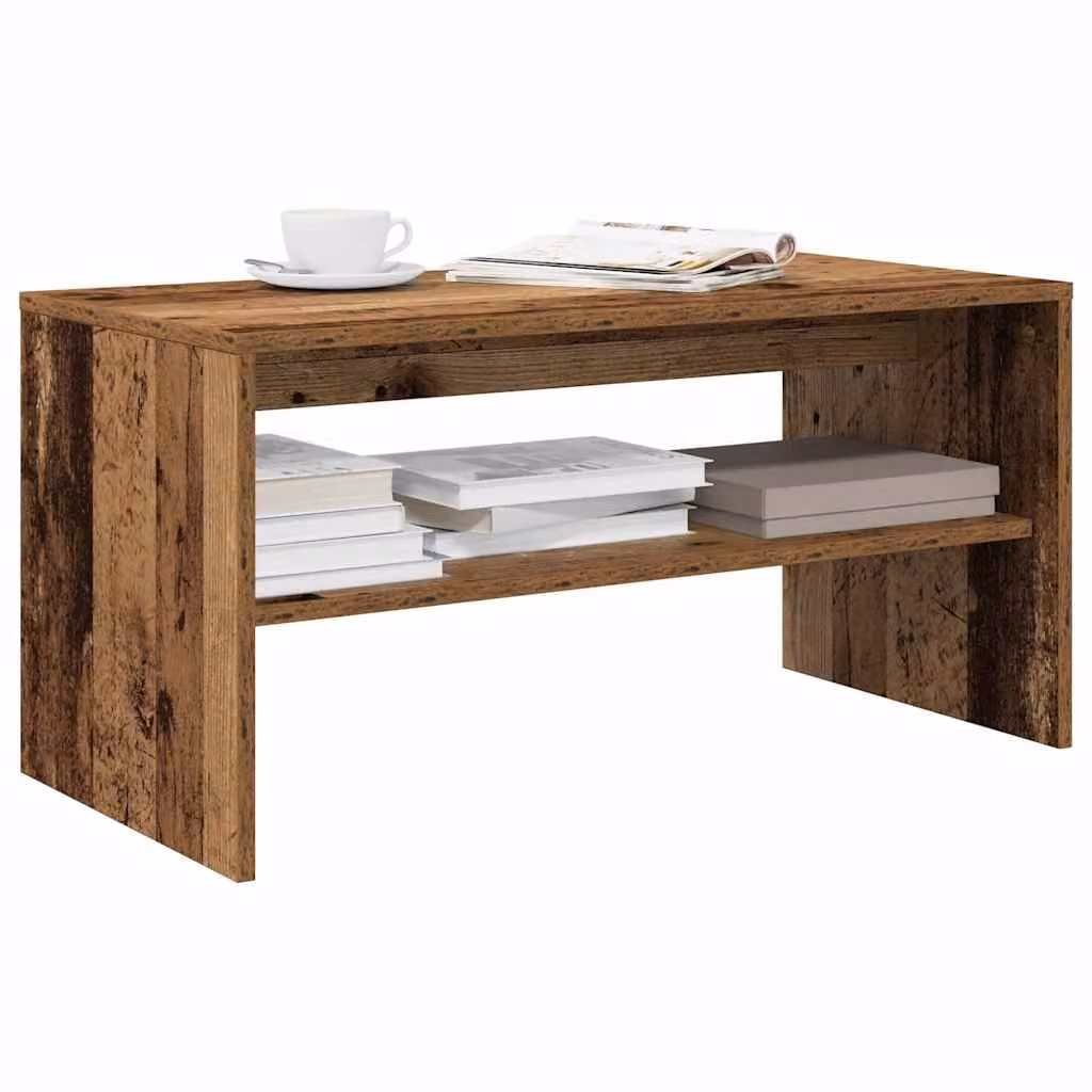 vidaXL Mobile Porta TV Moderno in Legno Antico Marrone L/P/H: 80 x 40 x 40 cm